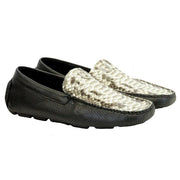 Men's Vestigium Genuine Python Loafers Handcrafted Natural - yeehawcowboy